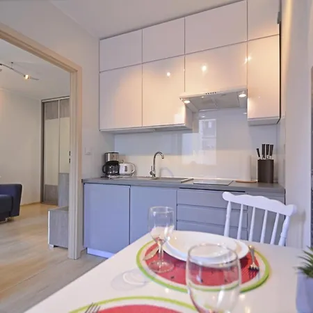 Apartment Bryza - Osiedle Kwartal Rozy Wiatrow - Centrum *
